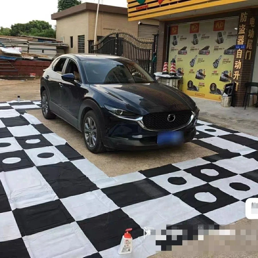 Car 3D Calibration Cloth 360 Panoramic Splicing Cloth Calibration Cloth 360 Splicing Cloth Car Cushion