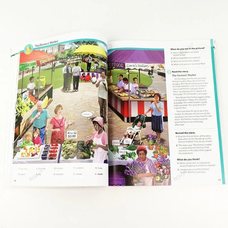 OPD Oxford Picture Dictionary Third Edition Original Children's English Learning Tool Book