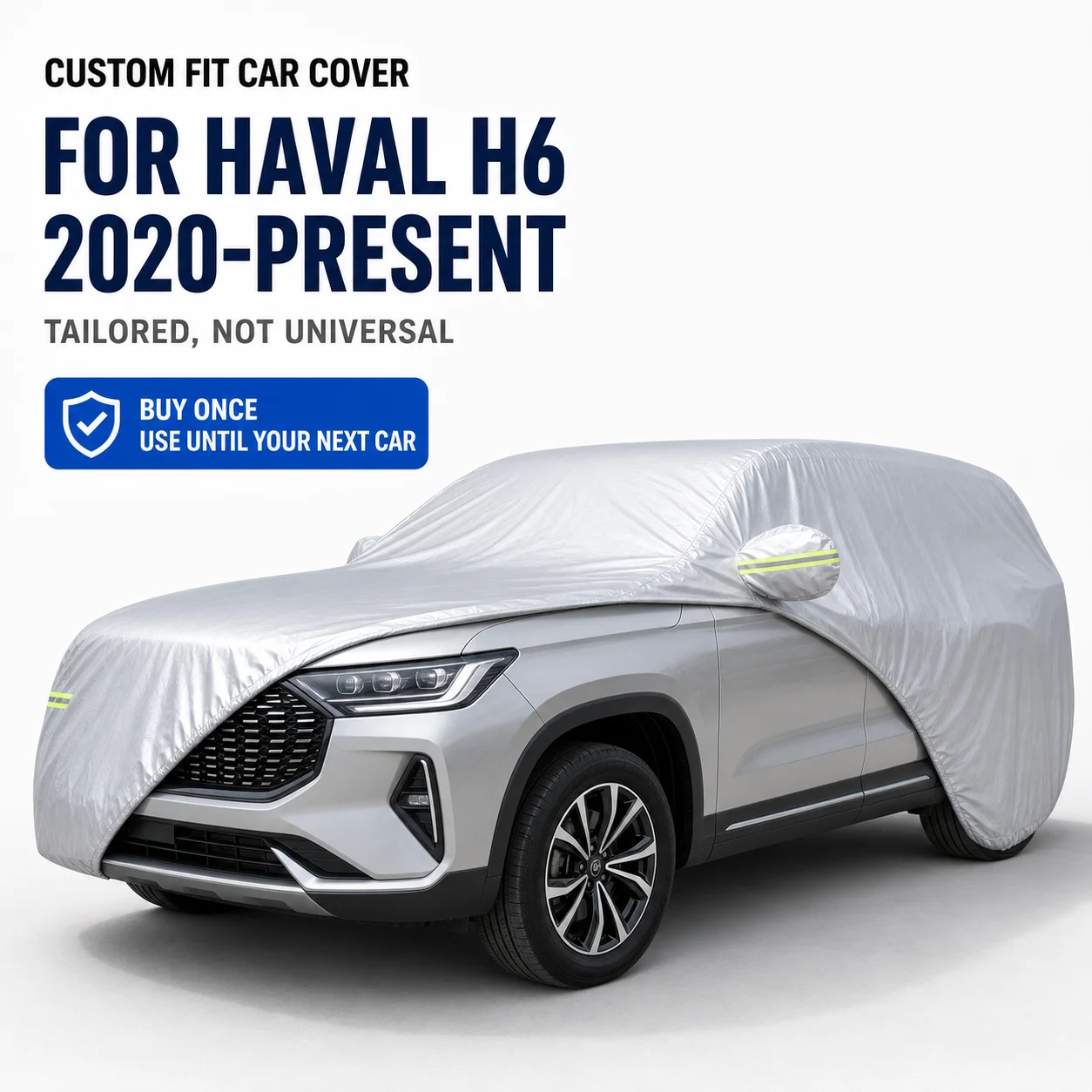 For Haval H6 2020-Present Exterior Car Cover Custom Fit Car Sun Protector Waterproof Dustproof Car Outdoor Protection