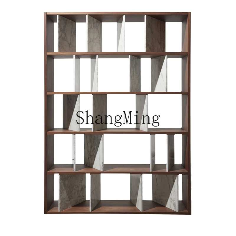 CL bookshelf shelf floor-to-ceiling simple minimalist style living room multi-layer display storage rack