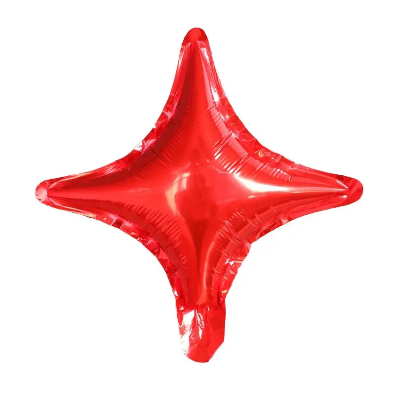 10 pcs 10 inch Four Pointed Star Balloons With Various Colors Family Gatherings Entertainment Parties Decorations Children\'s Toy