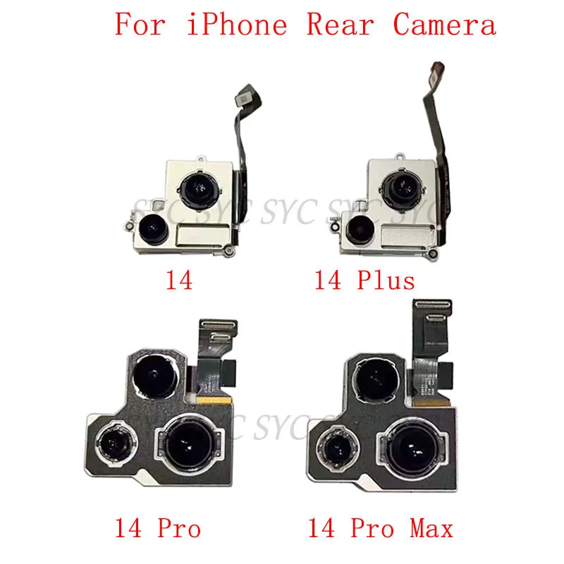 バックリアカメラフレックスケーブル-iphone-14-pro-max-14-plus-メインビッグカメラモジュール修理部品