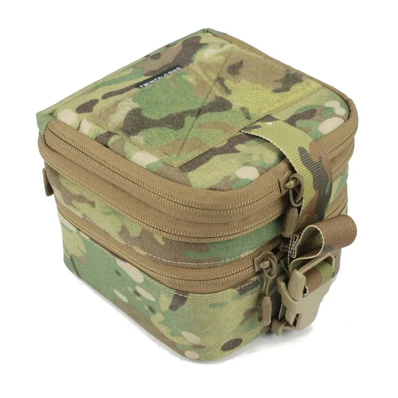 Imagem -04 - Bolsa Expansível Nvg Acolchoada Tática Bolsa de Proteção para Capacete de Visão Noturna Cqb P124