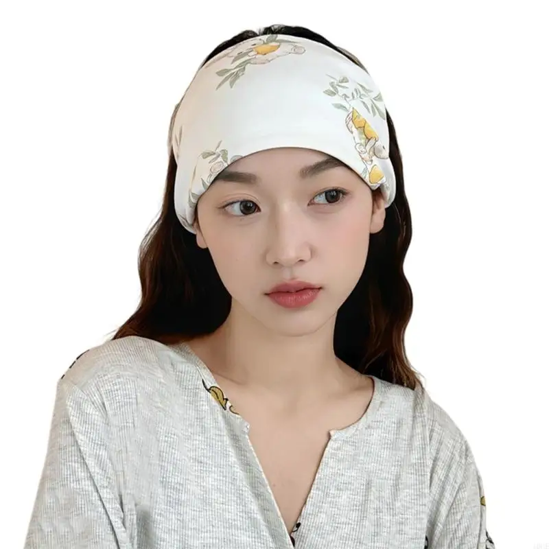 Cotton Maternity Headwrap Soft Stretchy Design Postpartum Recovery Winter Essential 