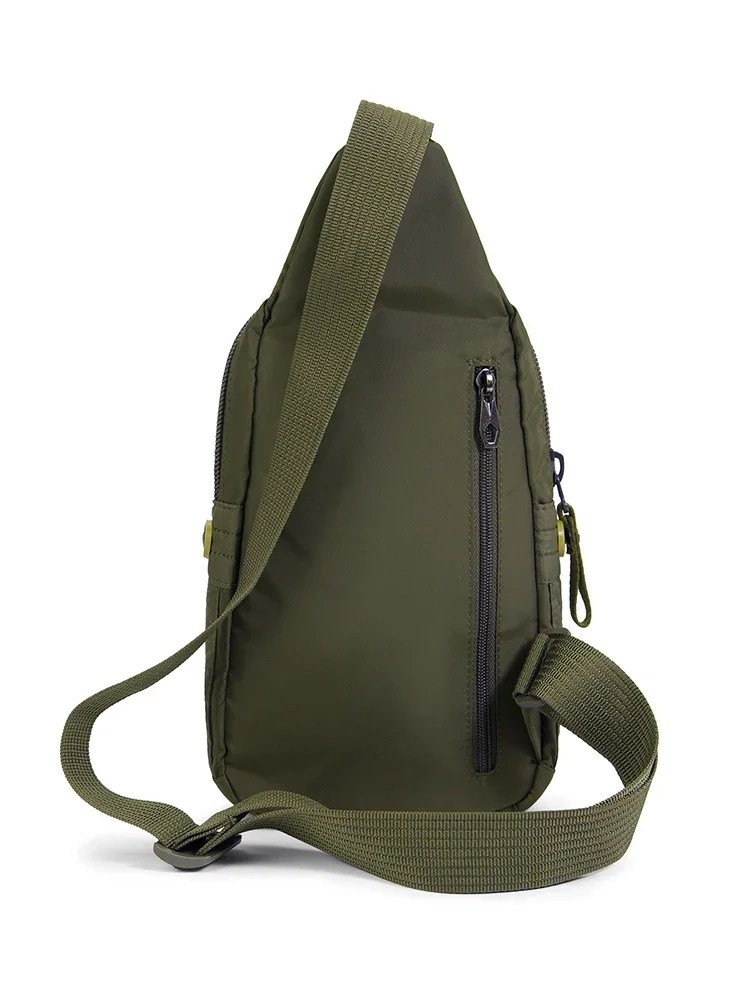 VOLUNTEER Chest Bags for Men New Stylish Classic Solid Multi-pocket Versatile Sports Oxford Coth Travel Packs 1740-02