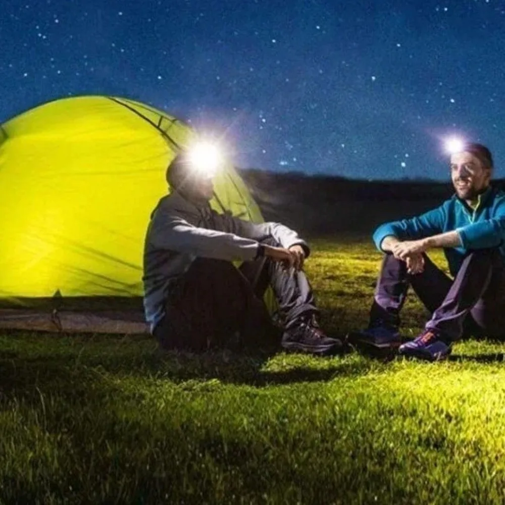 

Portable Head-Mounted Headlamp Mini Size Strong Light Rechargeable Headlamp USB Rechargeable LED Headlamp Emergency Use