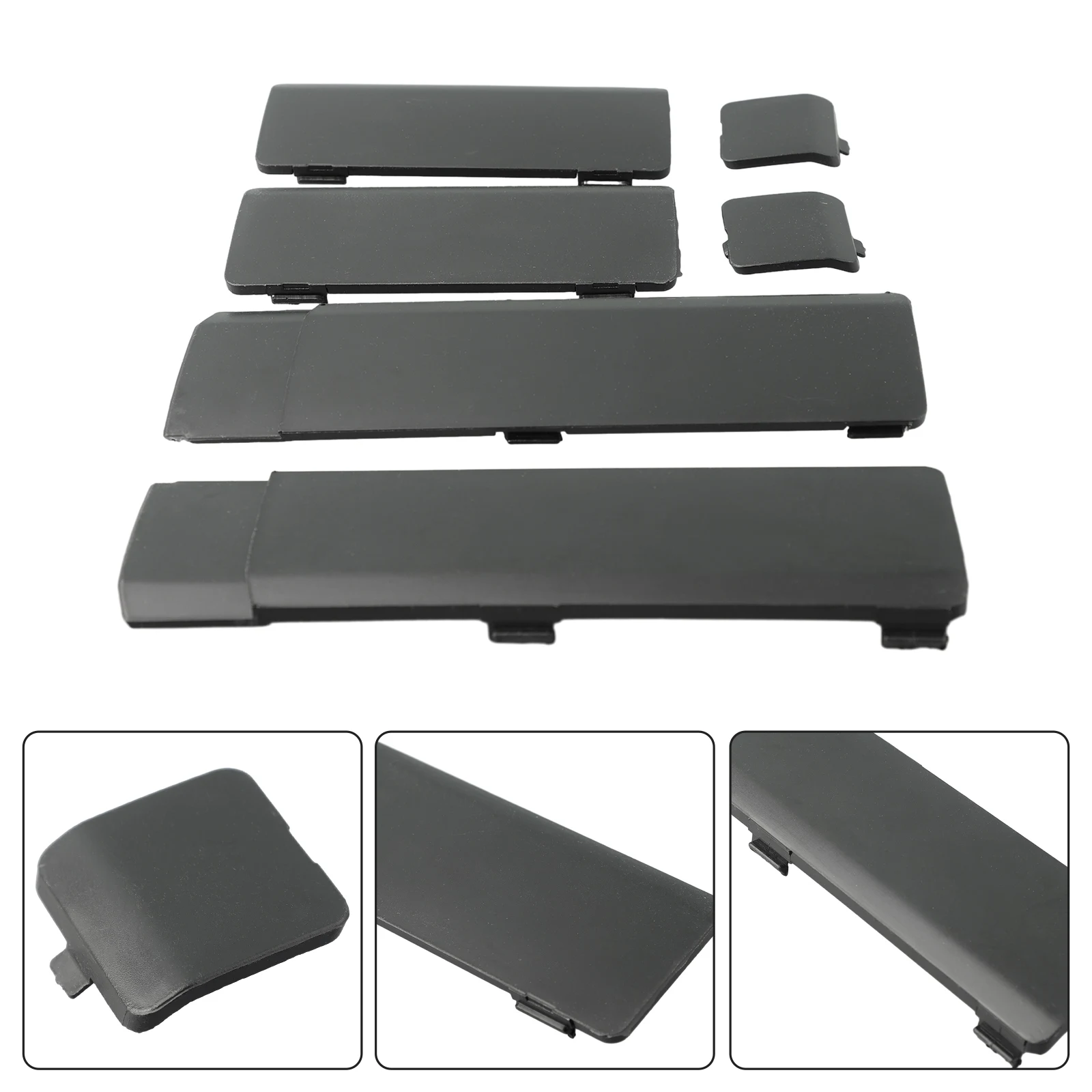 

Комплект из 6 пластиковых заглушек для крышки багажника на крыше Honda V 2007-2011, левая и правая стороны, сменные детали