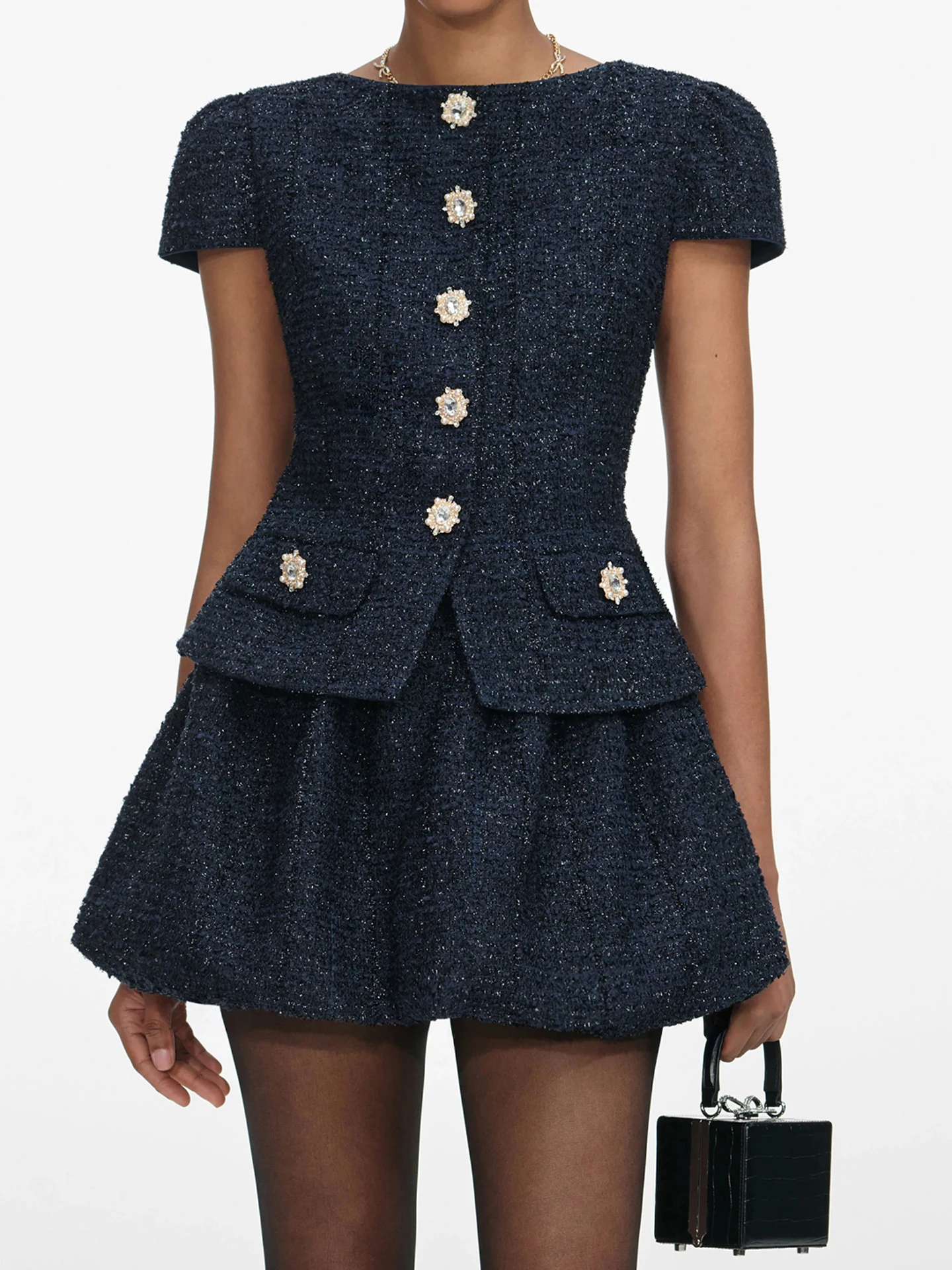 

Весна 2026. Высококачественная женская юбка-букле Dr Flud Design Commute Sle ort Sve. Высокая талия. А-силуэт.