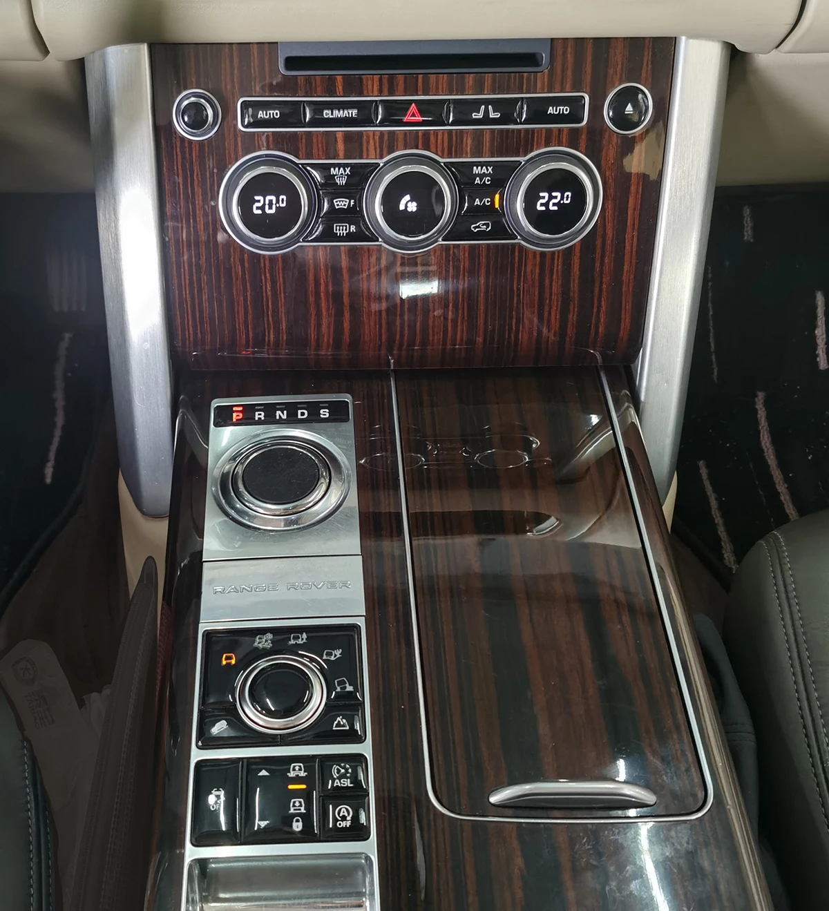 Knopfaufkleber für Range Rover Vogue L405 2014 bis 2017, Innenabdeckung für Range Rover Sport-Zubehör, L494 Getriebe-Terrain-Schalter – Detail 21