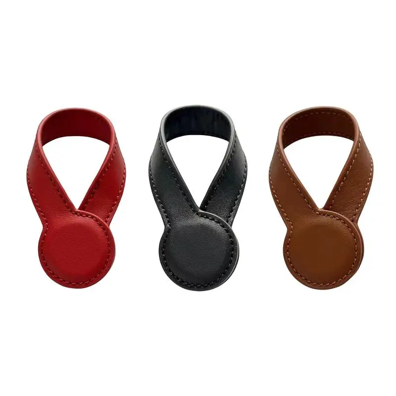 Clip de sombrero para mochila de viaje, soporte de Clip de sombrero de cuero para bolsa, organizador de viaje, Clip de sombrero para senderismo, Camping, vacaciones de Trekking