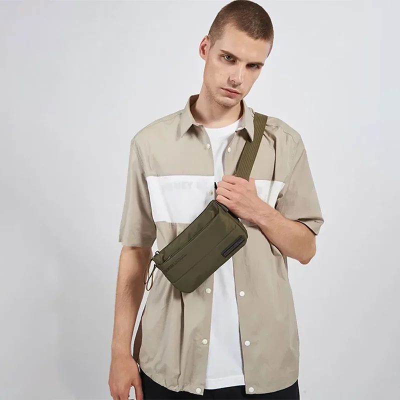VOLUNTEER Waist Bags for Men 2026 New Light Weight Fashion Travel Casual All-match Outdoor Sport Nylon Crossbody Bags  1713-16
