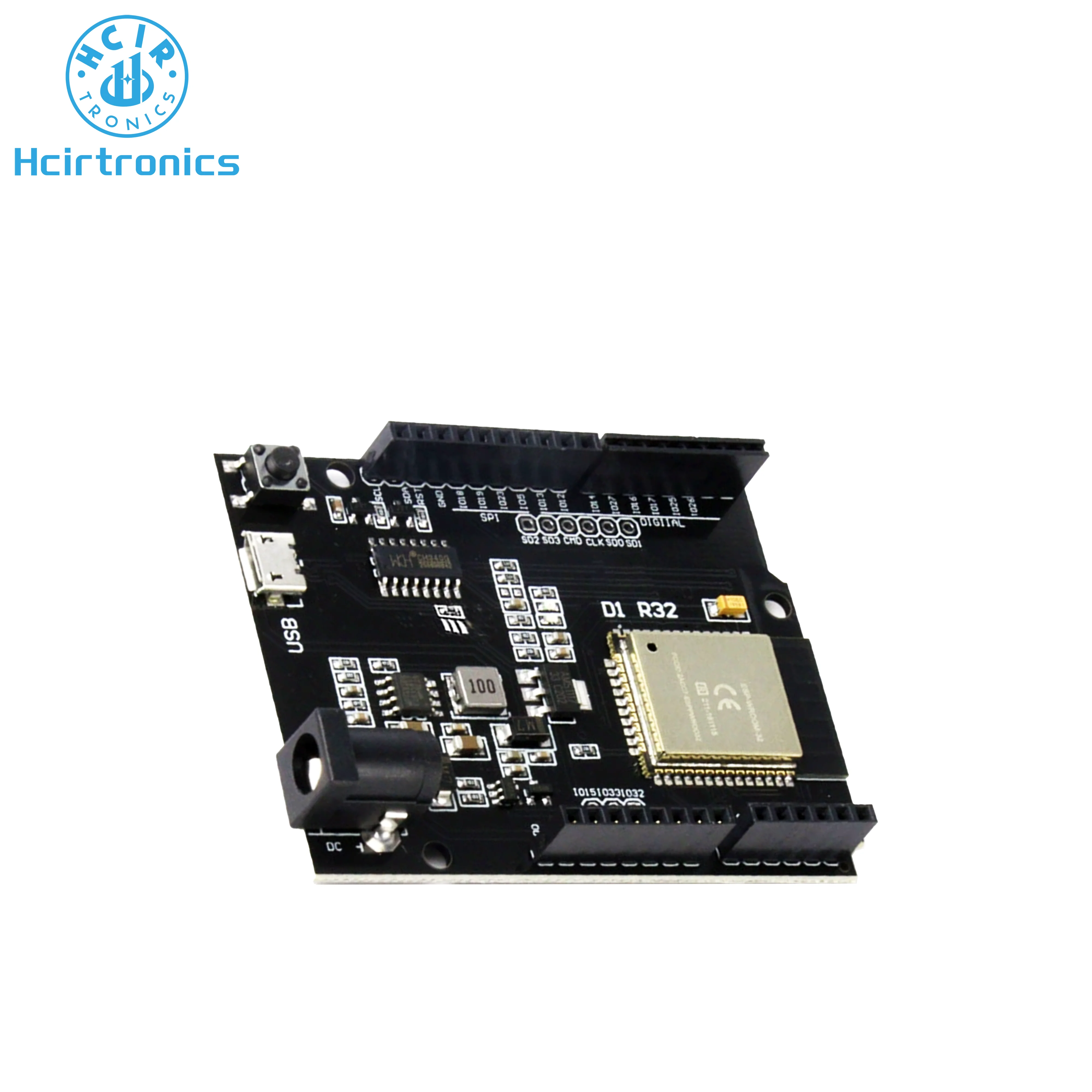 For Wemos D1 ESP32 ESP-32 WiFi Bluetooth 4MB Flash UNO D1 R32 Board Module CH340 CH340G Development Board For Arduino