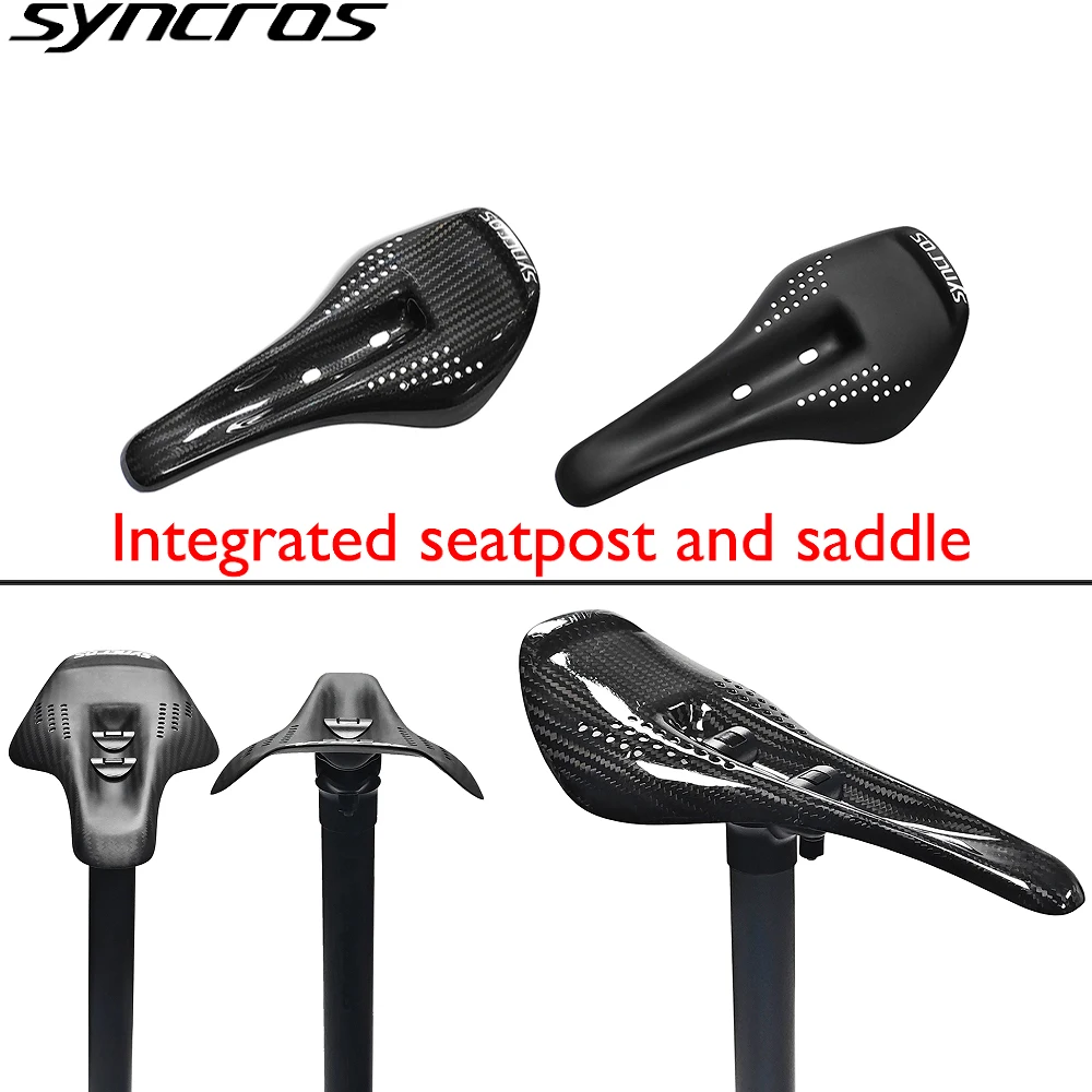 

Интегрированное седло и подседельный штырь для велосипеда Syncros Carbon для гравийной дорожной подседельной трубы, аксессуары, детали для горного велосипеда MTB