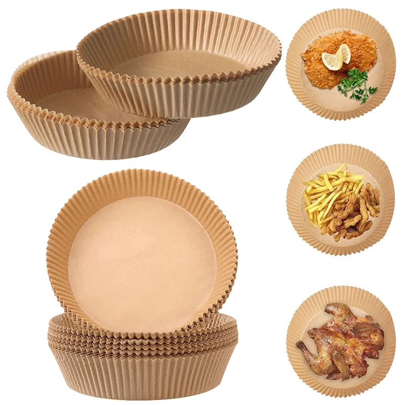 50/100PCS Air Fryer Paper Plat - Kitchen Gadgets Baking のレビューと価格