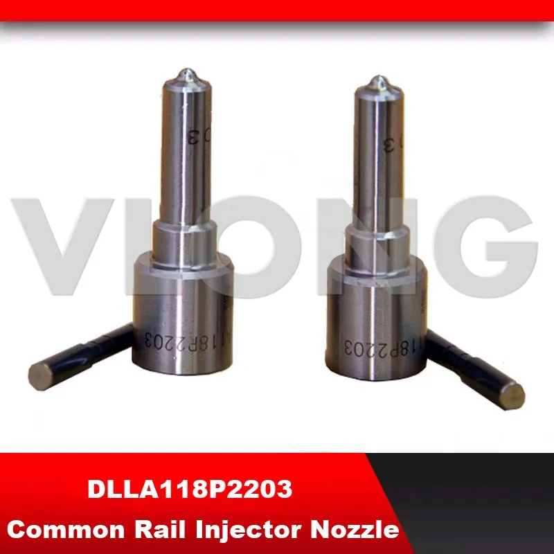 LIWEI Common Rail Nozzle DLLA118P2203 DLLA118P1697 DLLA 118P 2203 0433 172 203 for CUMMINS PC350-7 0445120236 0445120125