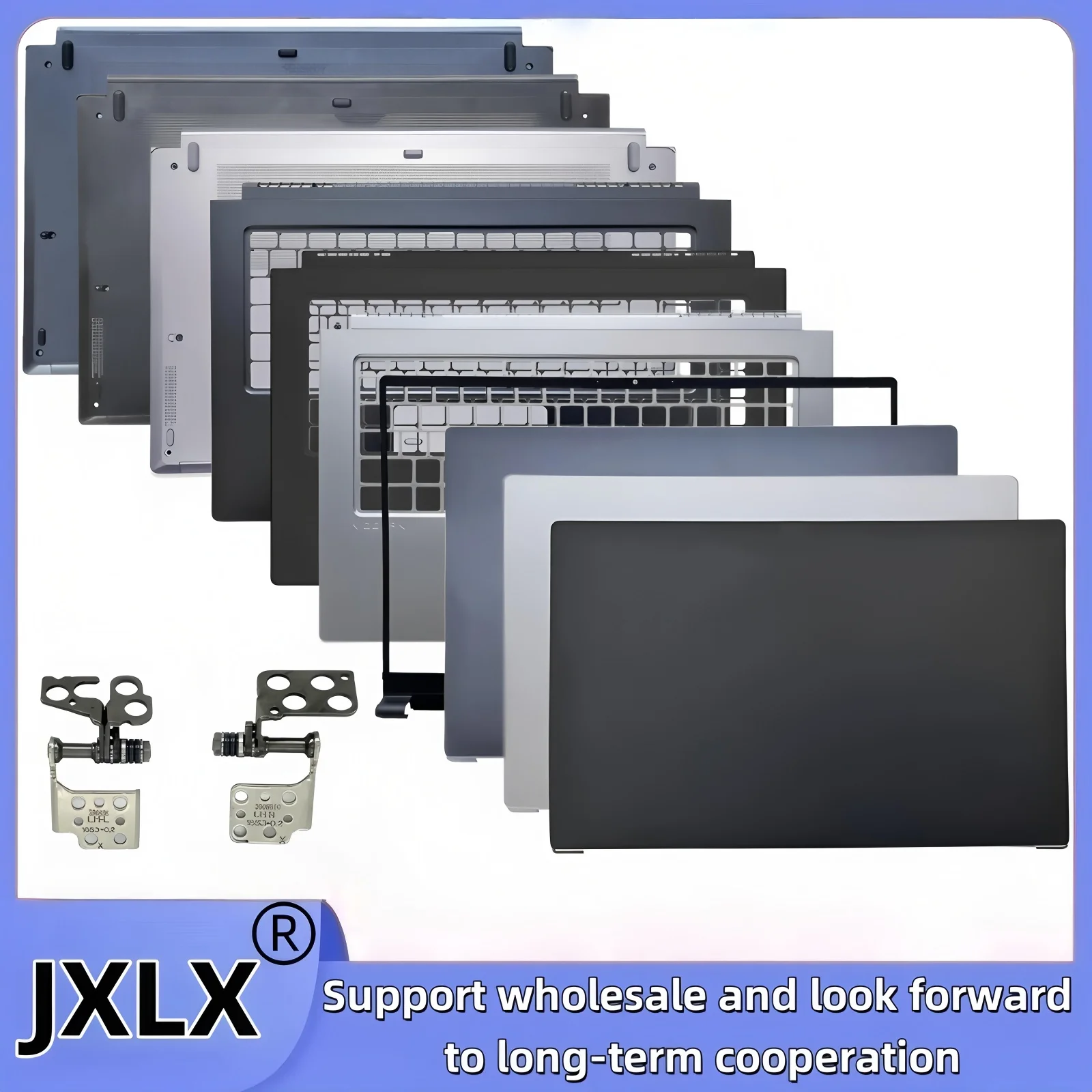 JXLX® New For MSI Modern 15 MS-1551 MS-1552 155K M15 Laptop LCD Back Cover Top Case/LCD Bezel/Palmrest Cover/Bottom Base Cover