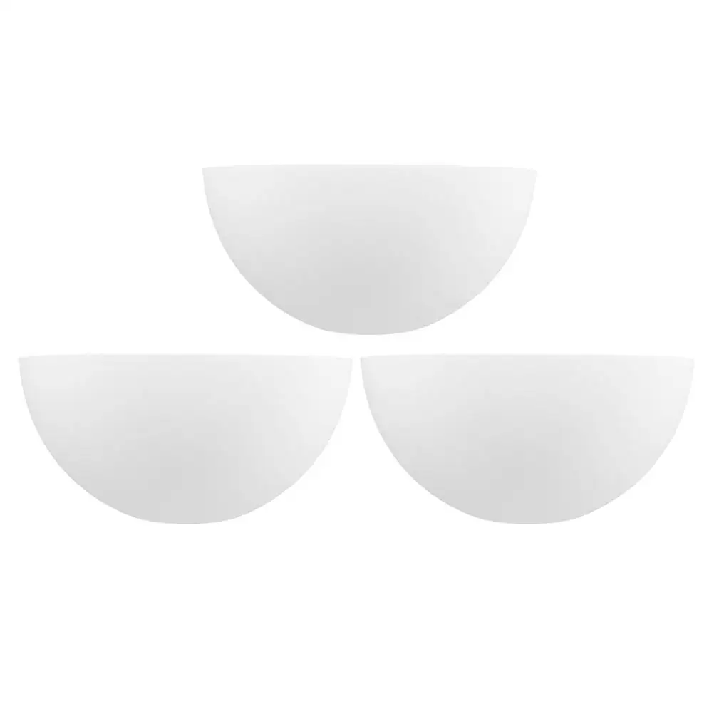 

3pcs Plastic Stylish for Ceiling Fan Lights Easy Installation Decor Wall Sconce Replacement Globes Globes