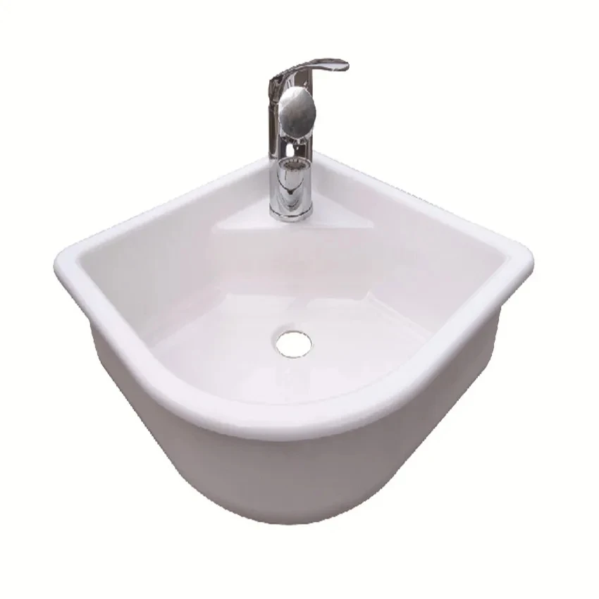Black Acrylic Sink Hand Wash Basin 330*330*120mm Boat Caravan RV Camper GR-Y330B  boat accessories