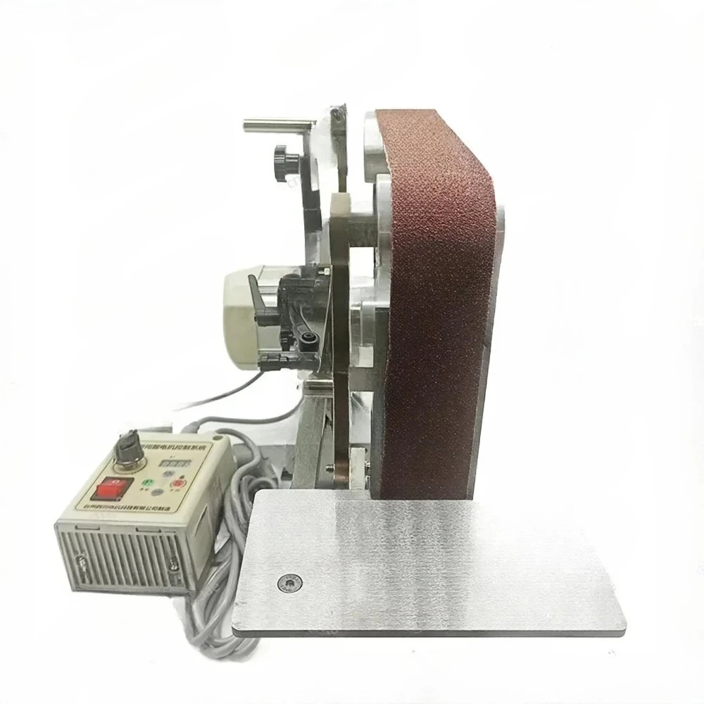 Belt Grinder Machine 1100W Multifunctional Belt Sander Vertical & Horizontal Polisher Sharpener Polishing Machine