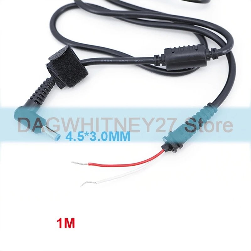 65W 120W Laptop Charger 20V 6A 20awg for 4.5X3.0mm 2pin DC Power Supply Cable Cord repair extend wire end for pc laptop V