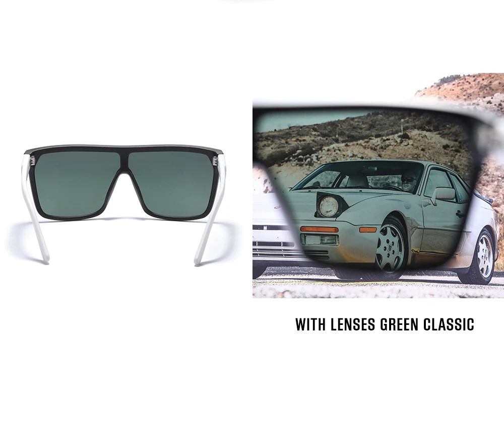 Kdeam High-End-Angels onnen brille für Männer und Frauen einteilige polarisierte Sonnenbrille mit langlebigen 5-Barrel-Scharnieren – Detail 12