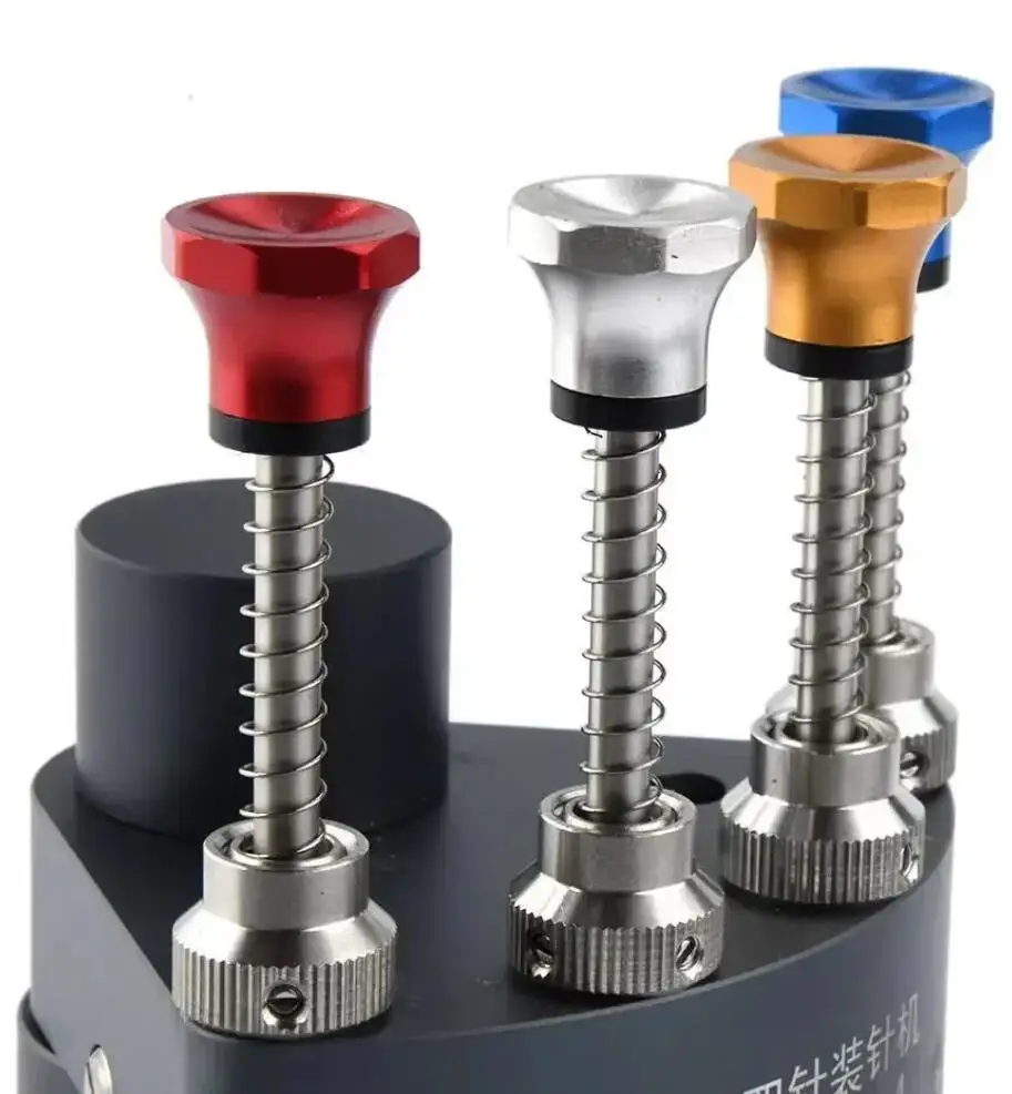

4 Pins Steel Movement Holder of Watch Hand Installing Watch Hand Presser Watchmakers Setting Fitting Repair Tool Press Needles
