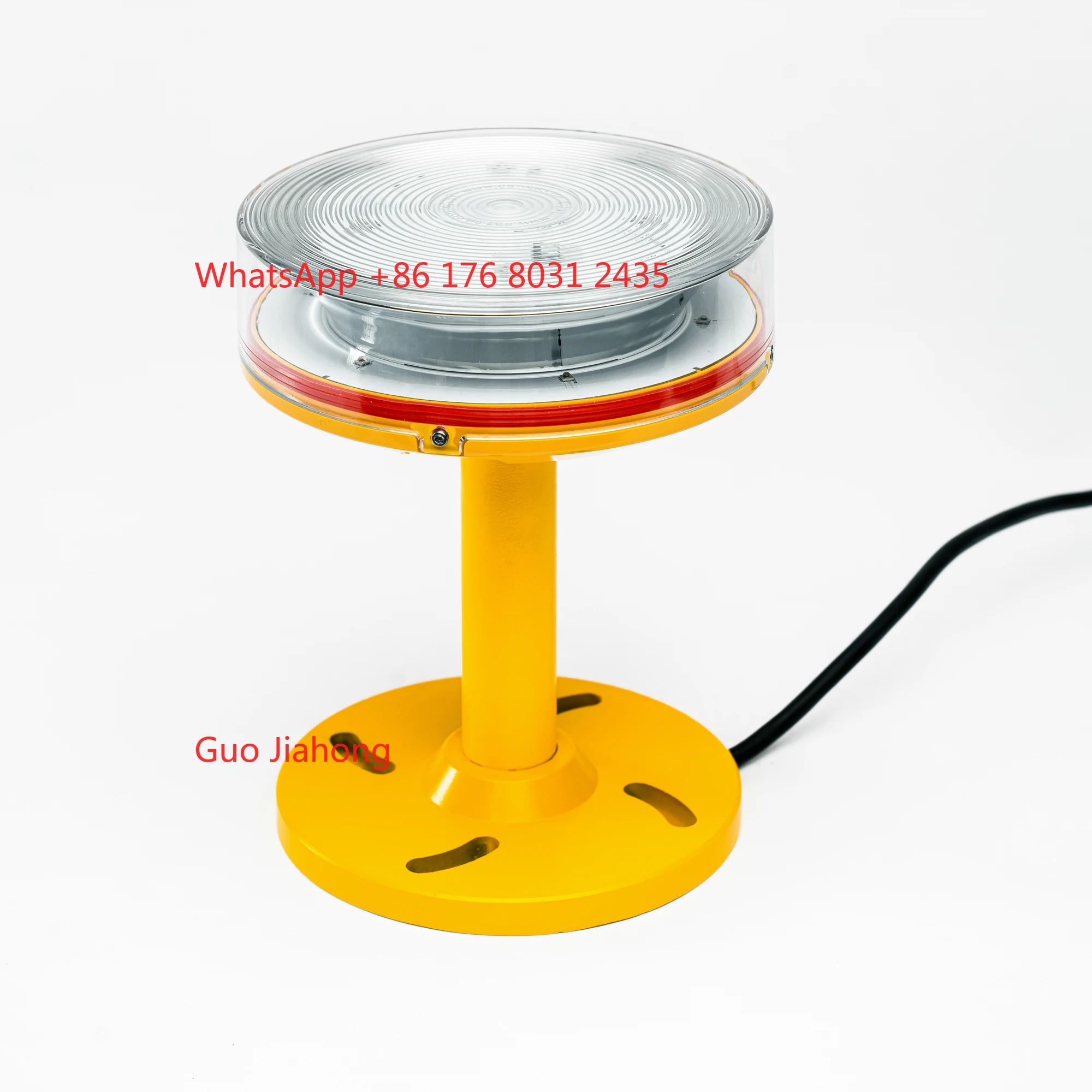 LED منخفضة الكثافة عائق الضوء أضواء حمراء لبرج الهوائي منطقة آمنة 32cd 120-240VAC/DC48V ICAO LIOL نوع عائق الضوء