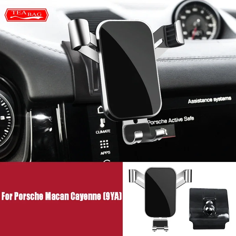

Car Mobile Phone Holder For Porsche Cayenne 9YA 2017-2021 Air Vent GPS Gravity Stand Special Navigation Bracket Accessories