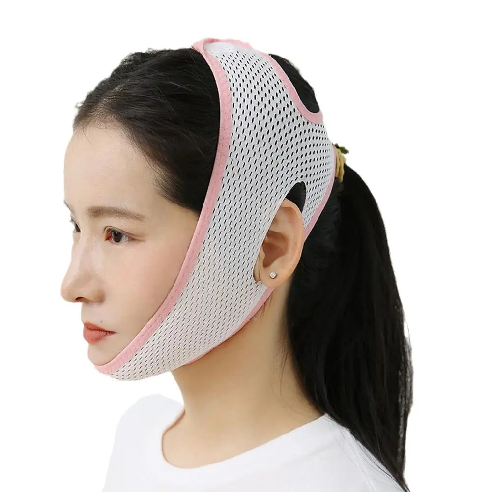 Face Lift V Shaper Masker Gezichts Afslanken Bandage Kin Wang Lift Up Riem Anti Rimpel Riem Schoonheid Nek Dunne Lift Gezichtsverzorging Tools