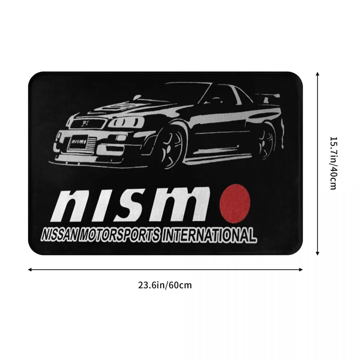 Rare - Jdm Nismo Retro Geeky Creative Carpet, Floor Mat, Welcome Bathroom Rug, Home Hallway Rug, Rare