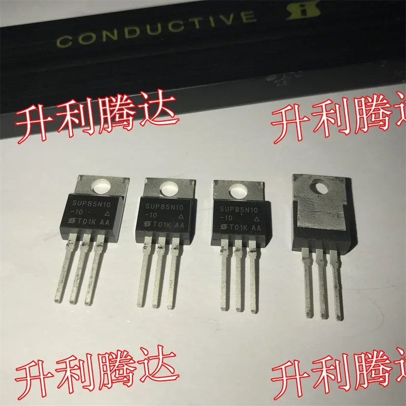 100% Original New  5PCS/LOT  SUP85N10-10  SUP85N10-10-E3  TO220AB  Discrete semiconductor products