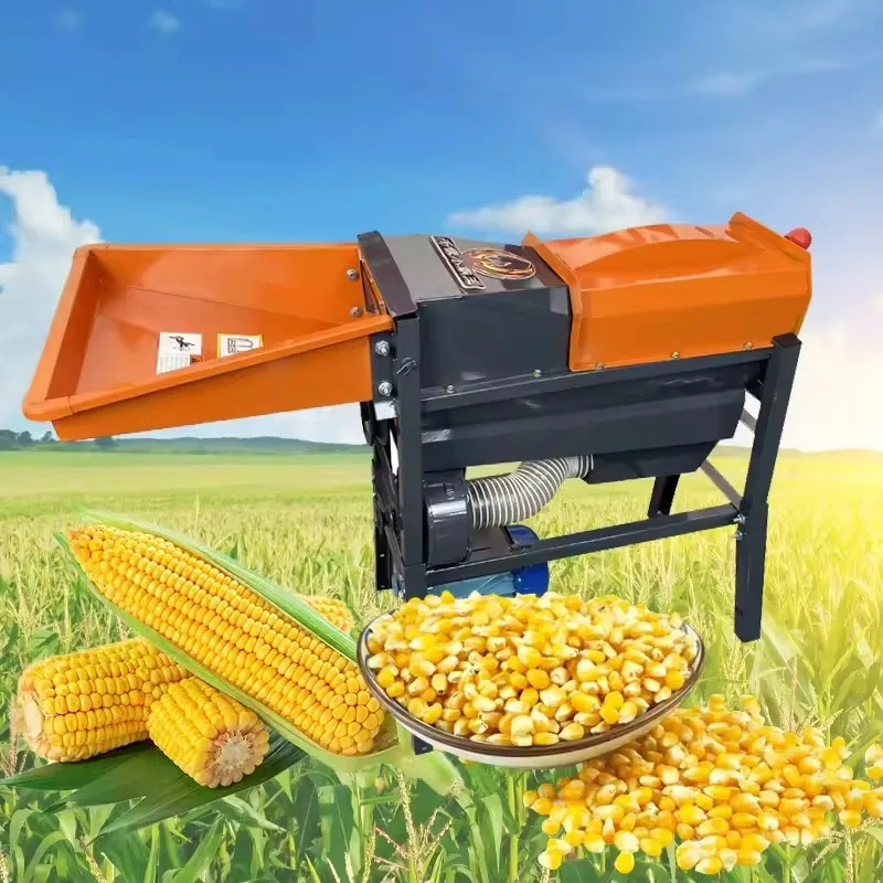 

Farm Sheller Maize Corn Threshing Machine Maize Shelling Machine Maize Sheller Corn Peeler Corn Thresher Machine 1500 Kg/h