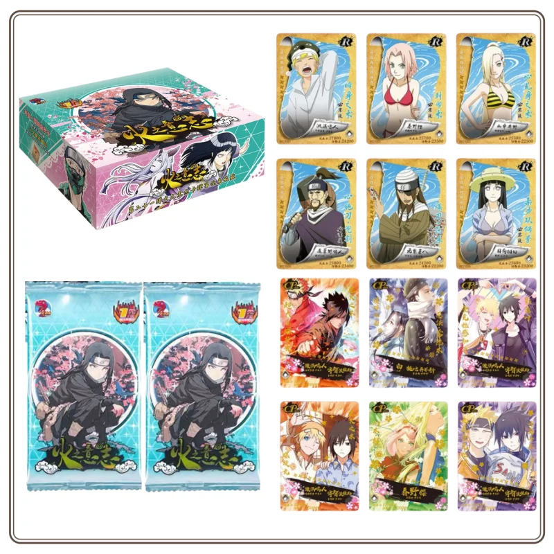 New in Stock Little Dinosaur NARUTO Collection Card for Children Action Inspirational Passionate Anime Tsunade Limited Game Card