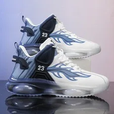 Best-selling high-top leather men's casual shoes, versatile and trendy shoes  running shoes mens sneakers