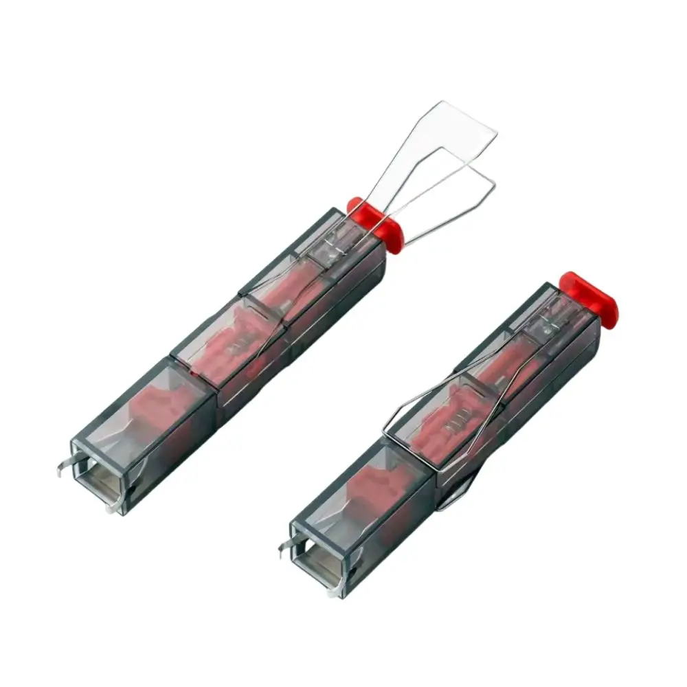 2 in 1 Keys Caps Puller Multifunction Transparent Mechanical Keyboard Keycap Extractor Portable DIY Keyboard Switch Puller