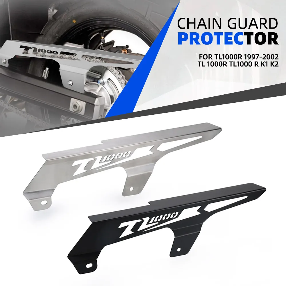 Motorcycle CNC Aluminum Chain Cover Protective Guard For Suzuki TL1000R 1997-1998-1999-2000-2001-2002 TL 1000R TL1000 R k1 k2