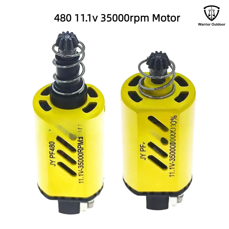 Warrior 35000rpm High AEG Motor High Torqub Motor 11.1V 35000 Speed Motor long Axle Airsoft M16M4 jingji Sijun jiqu Jm AEG Motor