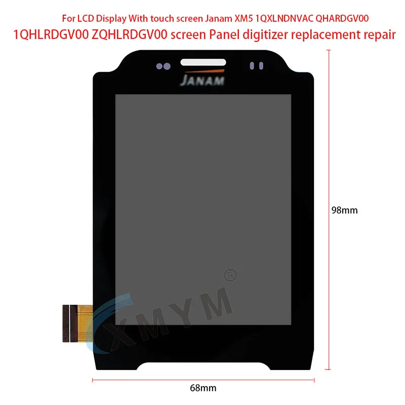 Для ЖК-дисплея с сенсорным экраном Janam XM5 1QXLNDNVAC QHARDGV00 1QHLRDGV00 ZQHLRDGV00, замена панели дигитайзера, ремонт