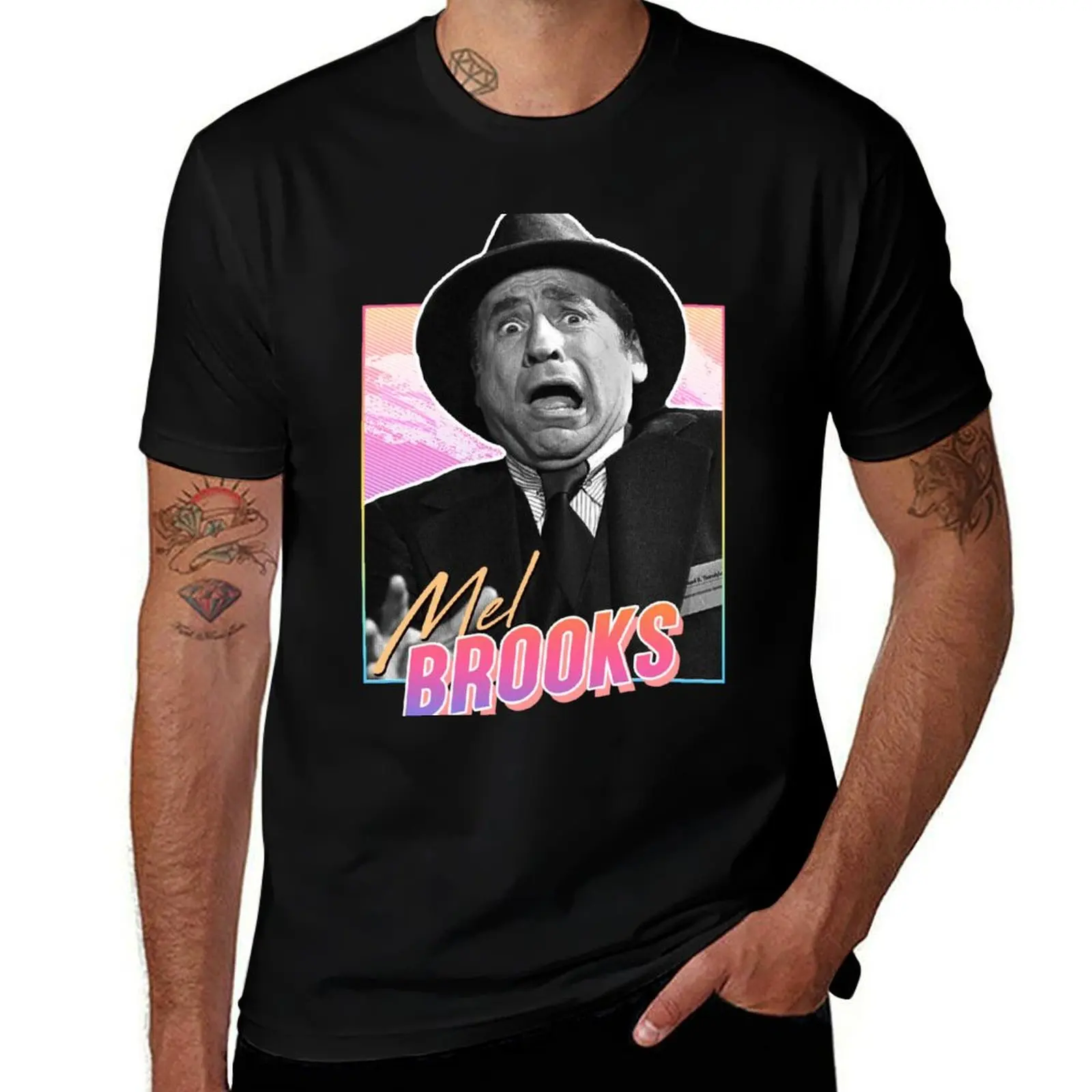 Mel Brooks - 80s design T-Shirt Simple Graphic Design T-Shirt