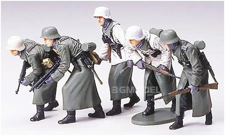 TAMIYA geassembleerde modelbouwset 35256 Duitse Winter Assault Infantry Group 1/35