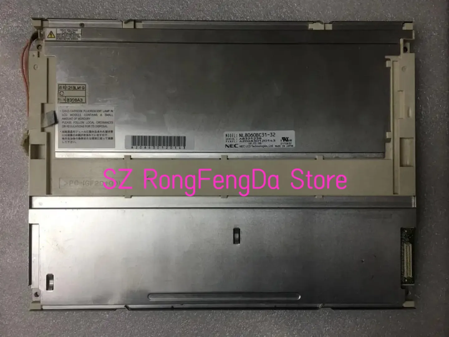 

NL8060BC31-32 NL8060BC31-27 12.1 inch 800*600 LCD Display Panel for Industrial Equipment