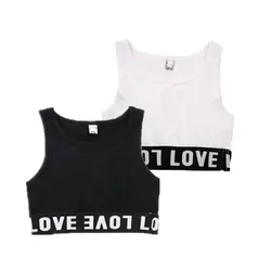 Sommer Mädchen Tank Tops Kinder Unterwäsche Modell Baumwolle Tank Top Für Mädchen Teenager Mädchen Leibchen Kinder Singuletts Unterhemd