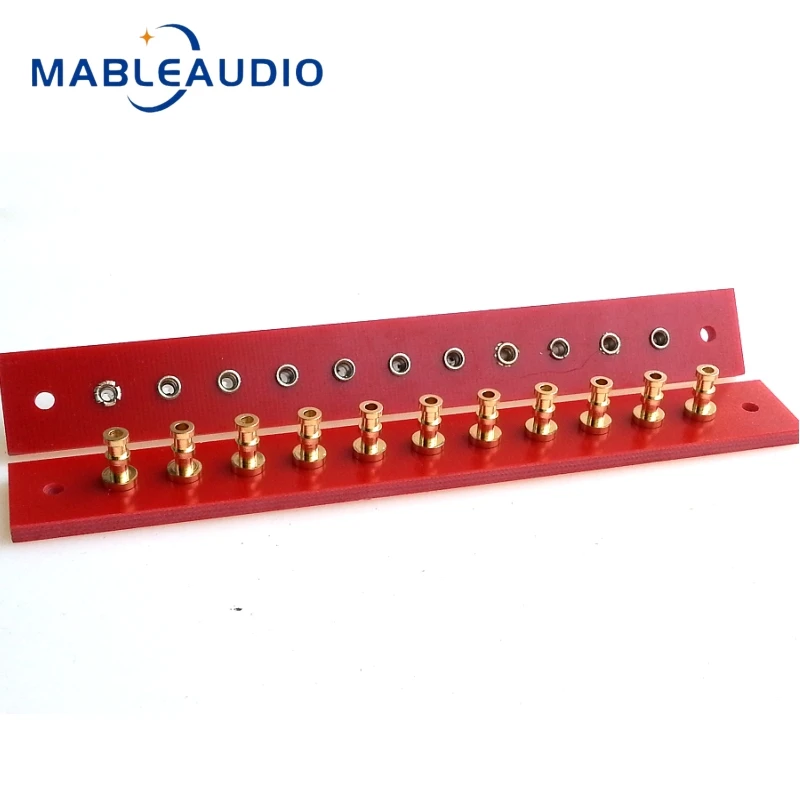 11-position Gold Plated Silver Plated Nickel Plated Nail Biliary Machine Accessories Wiring Terminal Board