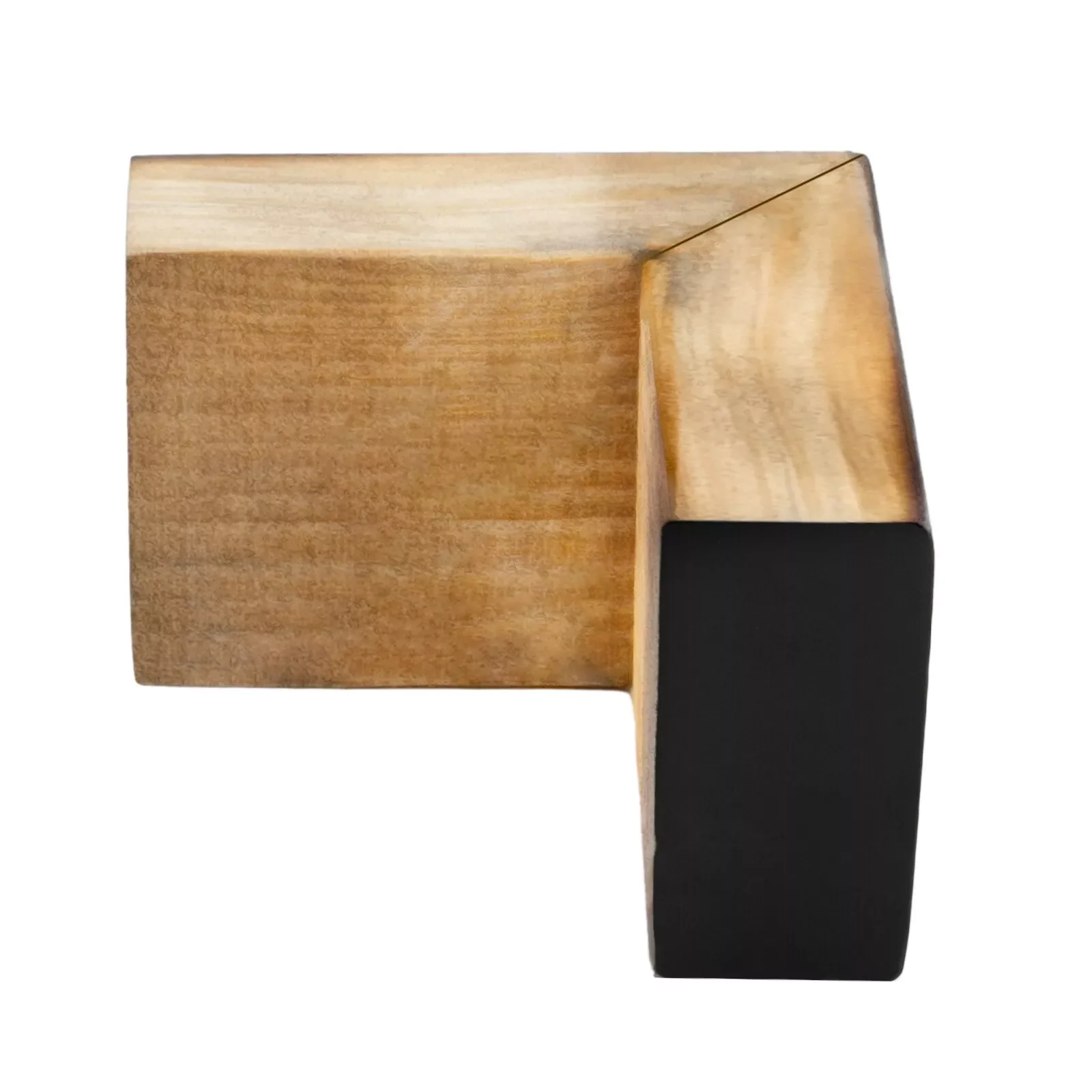 4 ชิ้น 2 "4" ขาเฟอร์นิเจอร์ไม้, ไม้รูปตัว L สําหรับเฟอร์นิเจอร์โต๊ะกาแฟฟุตเก้าอี้ขาป้องกัน