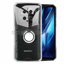 Case For DOOGEE DK10 Ring Holder Shockproof Soft TPU Cover For Doogee DK10 Couqe Funda