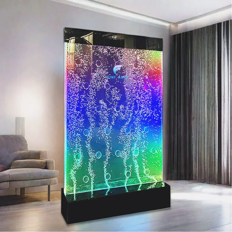 painel de parede personalizado acrilico danca bolha casa e decoracao do hotel com luz led alta qualidade 01