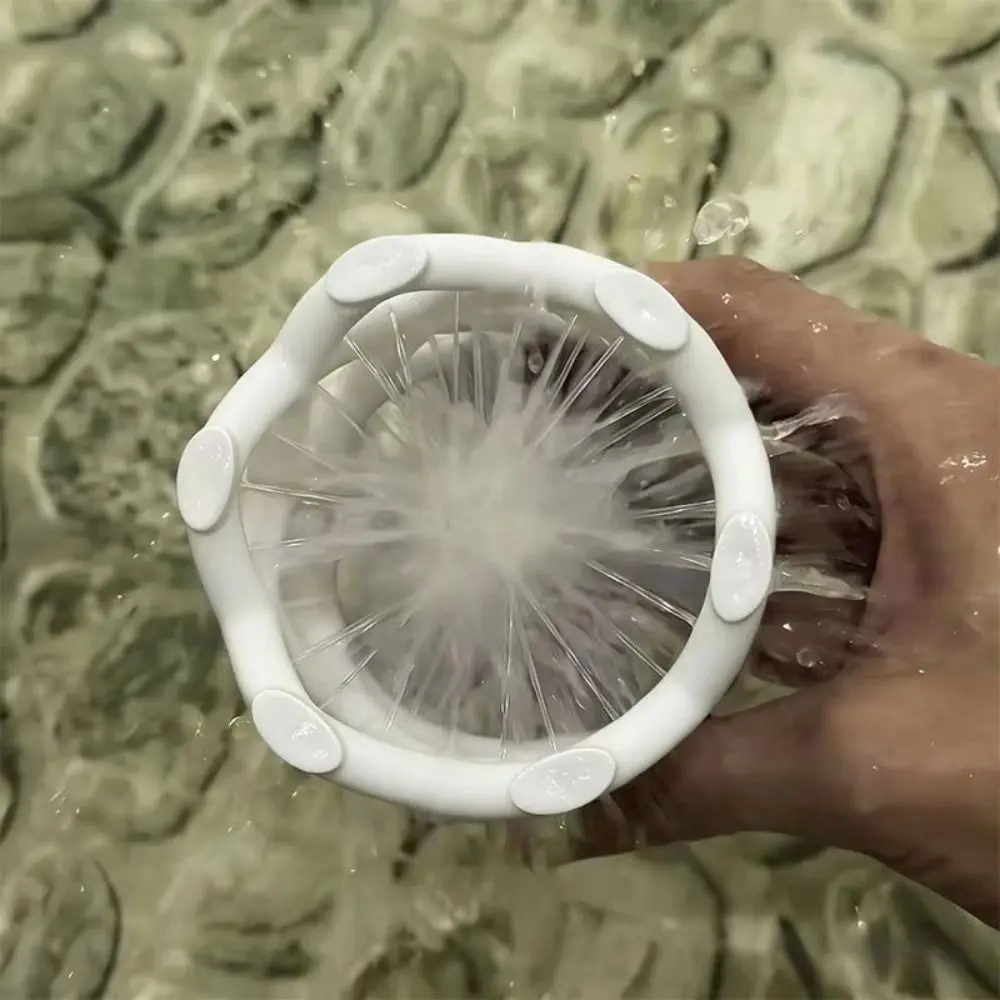 3D Printed Handheld Shower Head High Pressure Shower Accessories Massage Shower Head Full Cleaning Pet Shower Head Bathroom Use