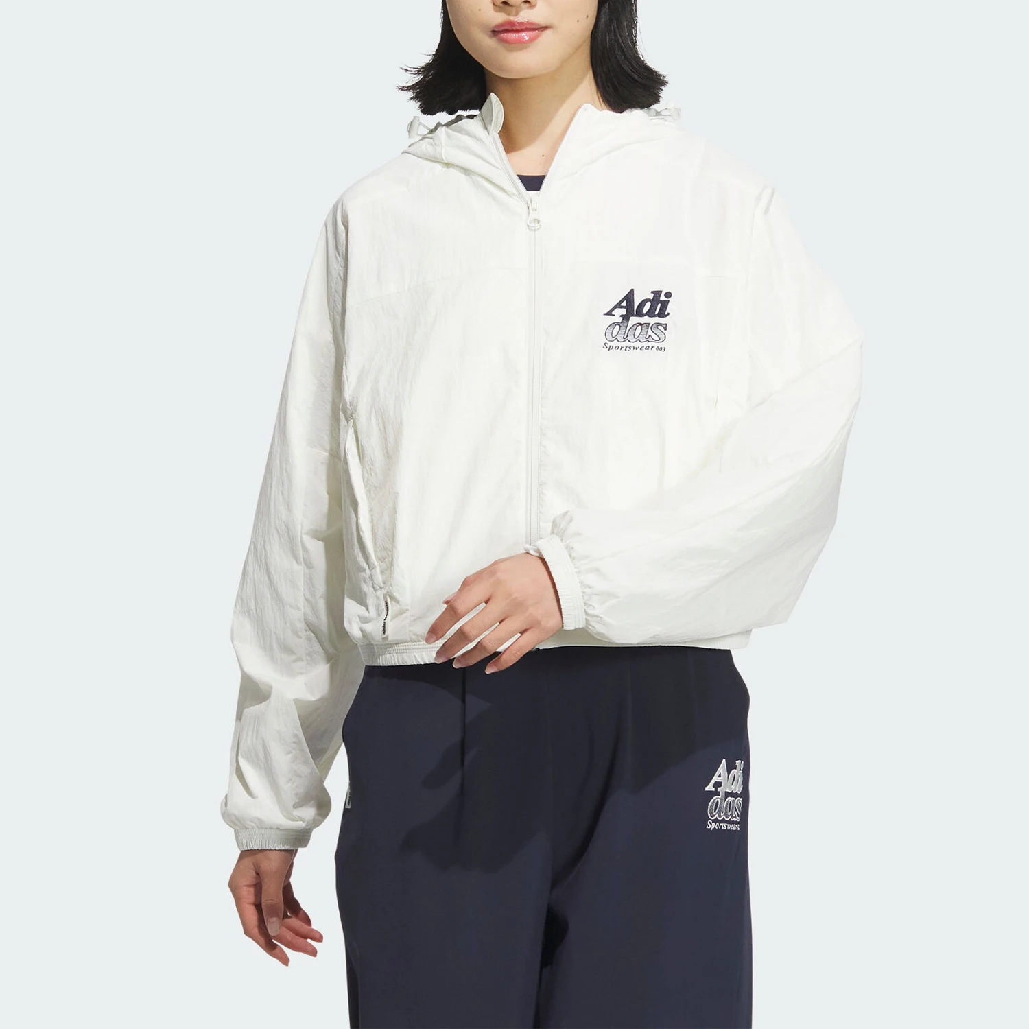 

Adidas genuine W LOGO JKT Women's Woven Simple Jacket JI6884