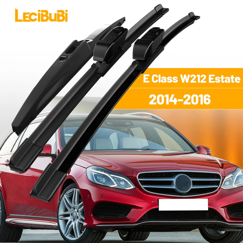 Für Mercedes Benz E-Klasse W212 Kombi 2014–2016, 1 Satz vorne und hinten Scheibenwischerblätter Scheibenwischer 2015 Zubehör