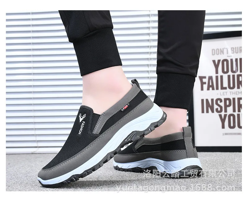 Frühlings- und Herbst-Stoffschuhe für Herren, Outdoor-Freizeitsportschuhe, weicher Boden, dicker Boden, verschleißfeste und rutschfeste Schuhe – Detail 16